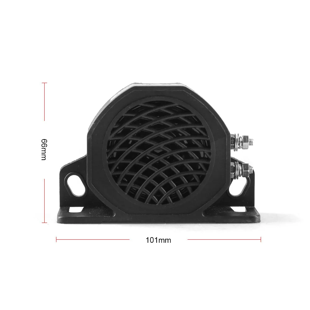 105dB Decibel 12V Backup Siren Beeper Buzzer Sound Warning Alarm Car Truck Vehicle Horn for Vehicle Reversing Reminders