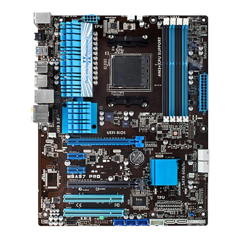 

For ASUS M5A97 PRO Desktop motherboard AMD 970 chipset Socket AM3/AM3+ ATX DDR3 32GB SATA3.0 USB3.0 100% test intact