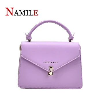 

2020 popular wild ins chain small bag female summer new tide fashion net red hand shoulder slung small square bag