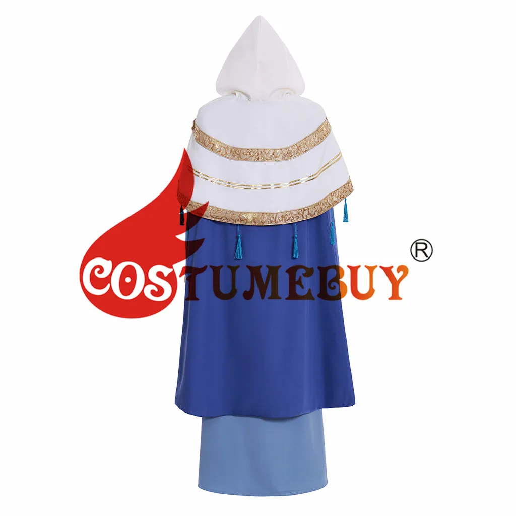 CostumeBuy игра Королевство Сердца III ава синяя версия Косплей Костюм для взрослых на Хеллоуин Необычные вечерние костюмы L920
