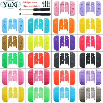 

YuXi Multi-Color 23 color for Nintend Switch NS Joy Con Replacement Housing Shell Cover for NX JoyCons Controller shell Case