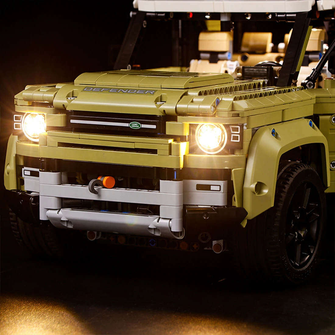Vonado светодиодный комплект с питанием от батареи для Defender 42110, Автомобильный светодиодный в комплекте, только Рождественский подарок, новинка