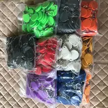 1000 шт./лот UID; запасной IC брелок с радиочастотной идентификацией для mif 1k 13,56 MHz записываемый mif 0 zero HF ISO14443A