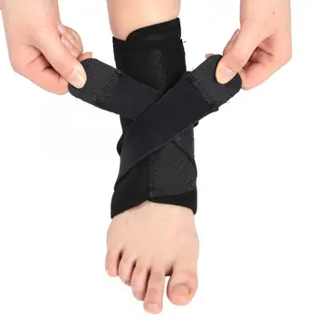 Unisex Verstelbare Anti Verstuiking Voet Enkel Ondersteuning Brace Riem Ademend Voet Letsel Pijn Wrap Strap Bandage Protector Painrelieve
