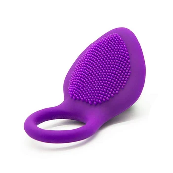 

Men's Toy Power Strong Vibration Delay Ring Silicone Massage Ring 100% Medical Grade Silicone