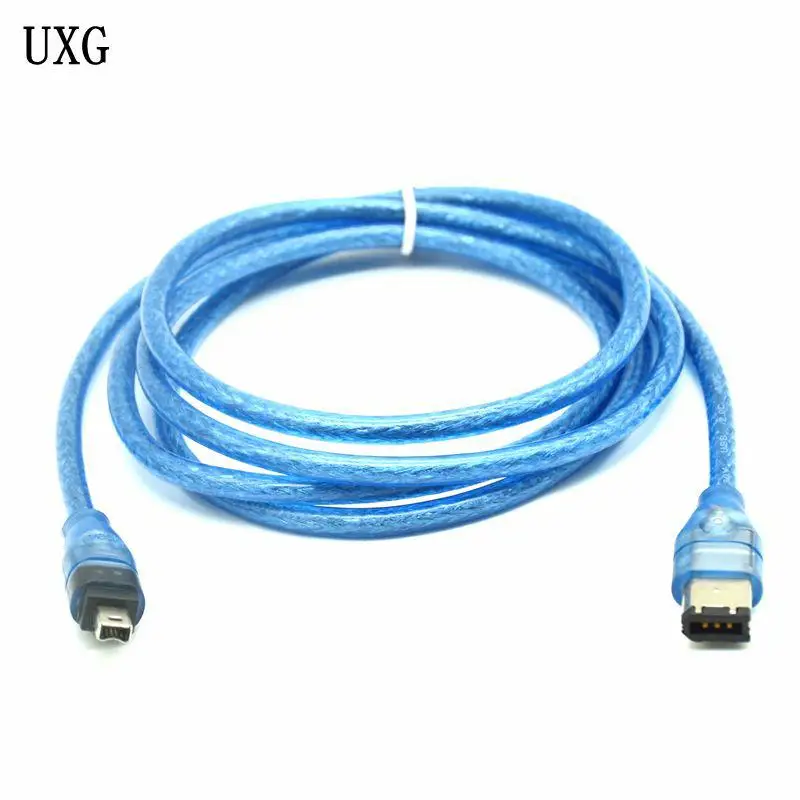 IEEE 1394 4 Pin to 6 Pin IEEE 1394 for iLink Adapter Cable 4Pin To 6Pin Firewire Cable