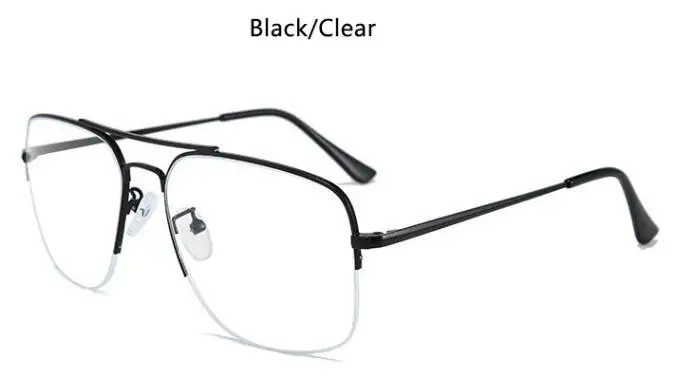black clear Очки с прозрачными линзами, оптическая оправа, женские очки, прозрачные модные дизайнерские очки, женские очки, оправа для женщин, UV400 - Цвет оправы: black clear