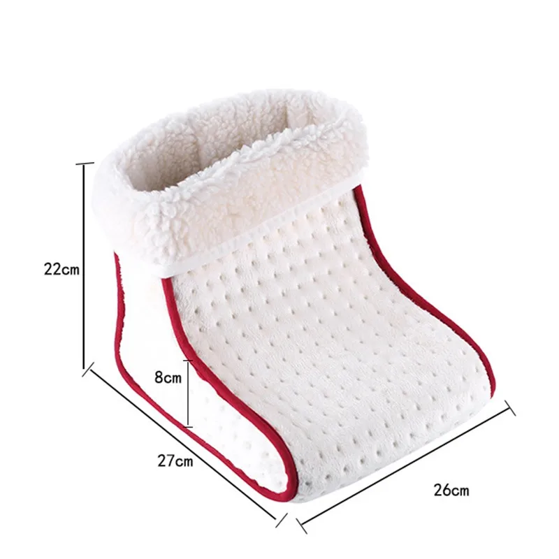 Зимняя грелка для ног с подогревом, электрическая моющаяся грелка, контроль настроек, грелка, подушка, тепловая грелка для ног, массажный подарок