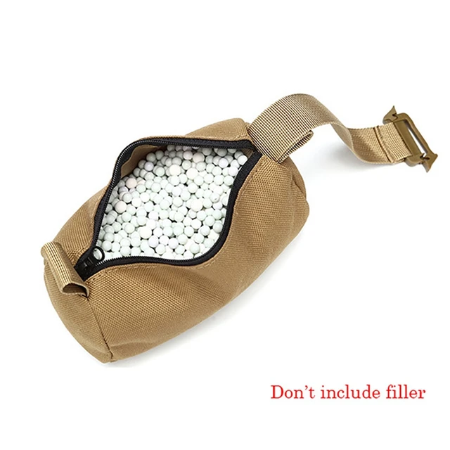 US $2.60 Sniper Shooting Bag Front Rear Bag Target Stand Rifle Support Sandbag Bench Unfilled Outdoor Tack D