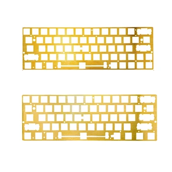 

Mechanical Keyboard CNC Brass Drawing Concurrence Positioning Plate Support ANSI 60% Keyboard DIY