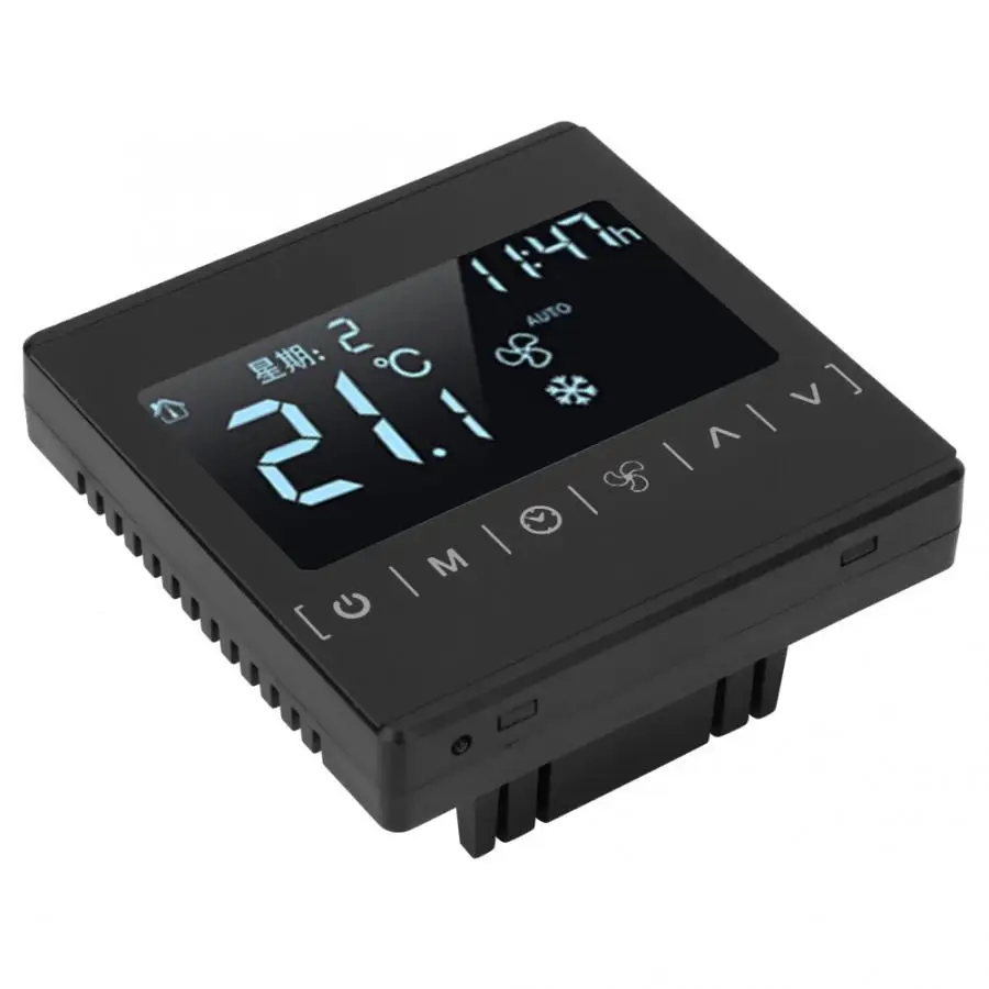 AC85-260 V 50/60 HzDigital термометр MH-1821 термостат подпольный ЖК-дисплей Сенсорный экран интеллигентая(ый) Температура контроллер