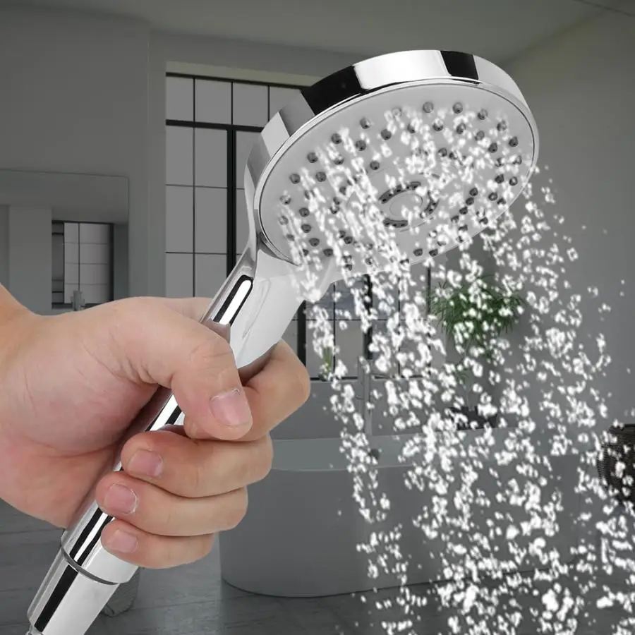 

Shower Sprayer G1/2in 3 Functions Pressurized Handheld Shower Head Showering Sprayer with Hose for Bathroom Bathroom Taps