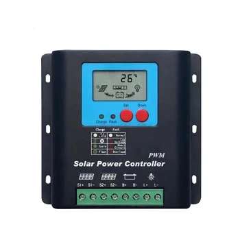 

30A 40A 50A 60A 70A 80A PWM Solar Charge Controller for 12V 24V 36V 48V 60V 72V 96V 110V 120V PV System Solar Regulator