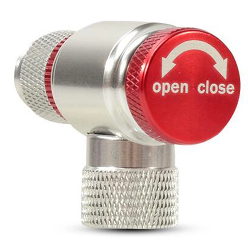 

Bicycle air pump valve Mini Air Pump Head CO2 Gas Tank Adapter Tyre valve universal mTB Air Inflator Accessories