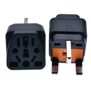 

UK Travel Plug Adapter Type G Multi-type Conversion Outlet Socket To Britain Singapore Malaysia Power Converter With Fuse 13A