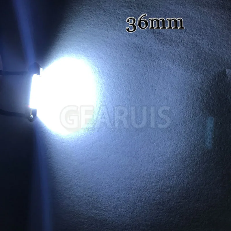100 шт. купольные огни гирлянда C5W Canbus 31 мм 36 мм 39 мм 41 мм 12 16 20 24 SMD 4014 светодиодный неполярный 0.1A внутренняя карта света белый 12В
