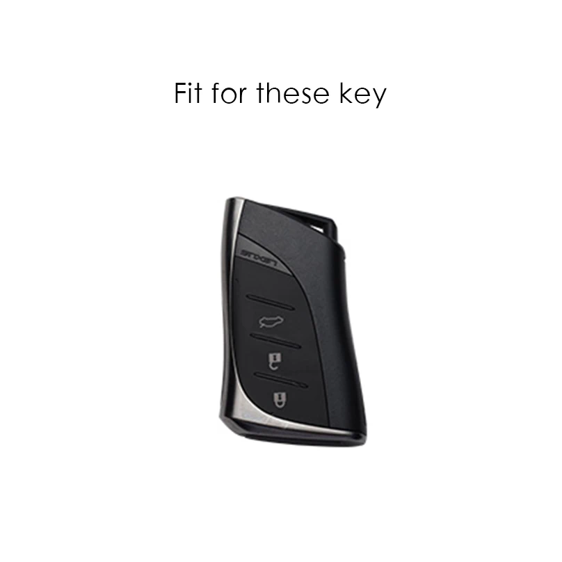 Натуральная кожа чехол ключа дистанционного управления автомобилем чехол для Lexus ES300h ES350 ES200 ES260 LS350 LS500h брелок для ключей авто-Стайлинг