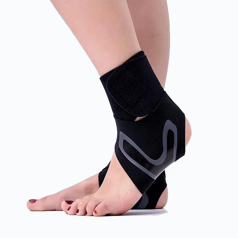 

2 PCS Ankle Support Brace,Elasticity Free Adjustment Protection Foot Bandage,Sprain Prevention Sport Fitness Guard Band