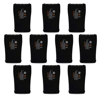 

10X Baofeng BF-888S Walkie Talkie Battery for BF-666S 777S BF-888S Two Way Radio Replacement 1500mAh Rechagable Li-on