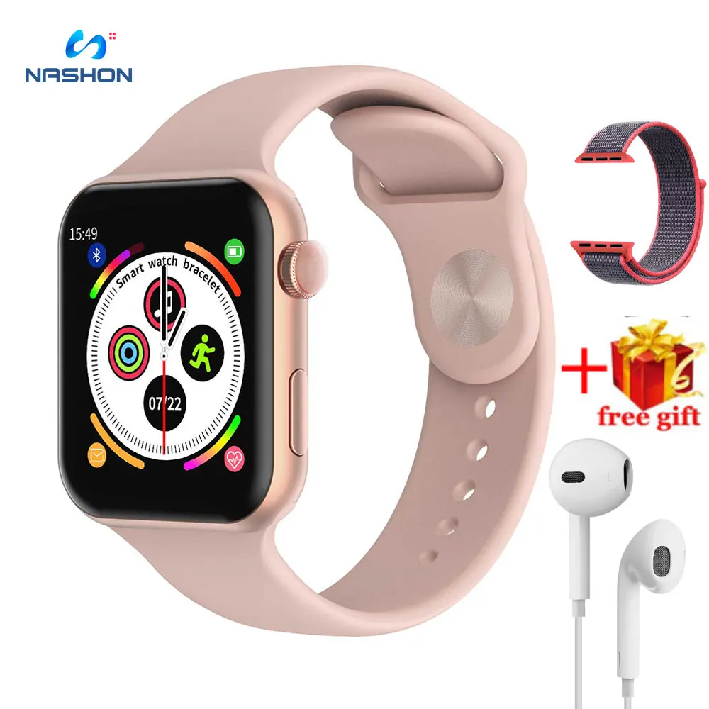 Skup F10 zegarek muzyka Bluetooth inteligentny zegarek 1.54 cal Sport krokomierz zdrowie smartwatch dla androida iPhone telefon xiaomi PK iwo 8 4
