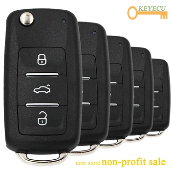 

KEYECU 5PCS/Lot KEYDIY B Series B08-3 Universal Remote Control Car Key - 3 Button - for KD900 KD900+ URG200 KD-X2 Key Programmer