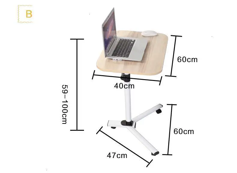 Ufficio Lap Bureau Meuble Para notebook support Ordinateur портативный ноутбук Mesa Tablo регулируемая Таблица исследований компьютерный стол