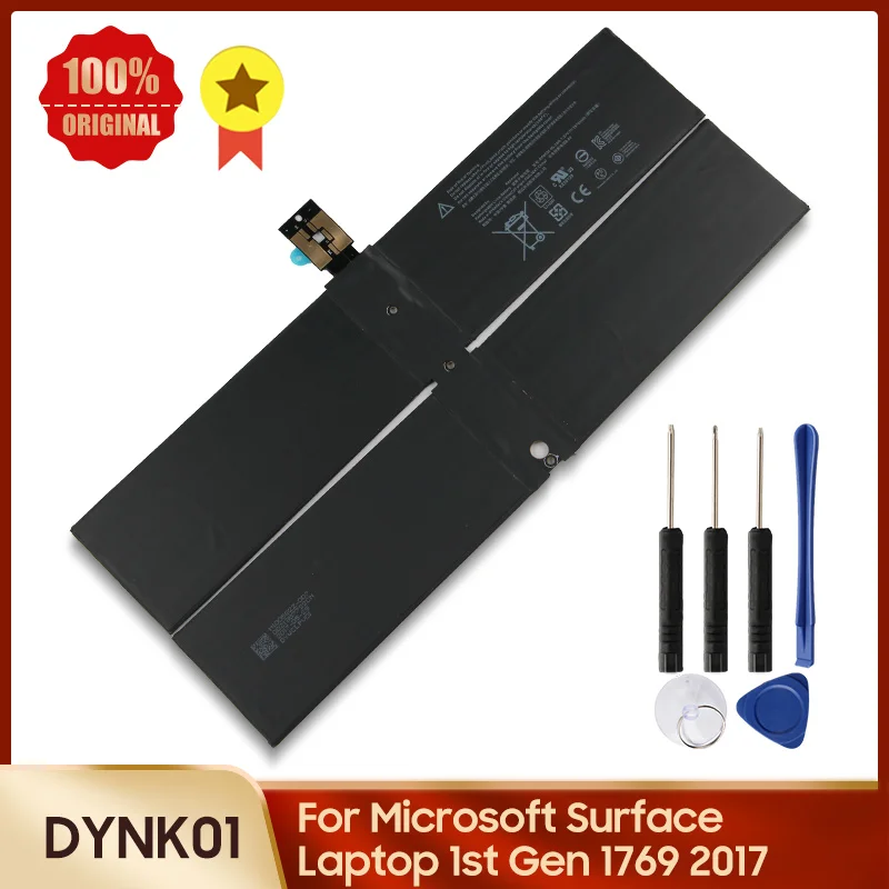  New Battery DYNK01 for Microsoft Surface Laptop 1st Gen 1769 2017 G3HTA036H Quality Products 5970mAh 8.8V +Tools