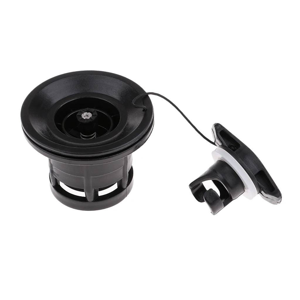 8-hole Air Valves Replacement Kit with Associated Adaptor Cap for Inflatable Kayaks Rubber Boats Dinghy Raft
