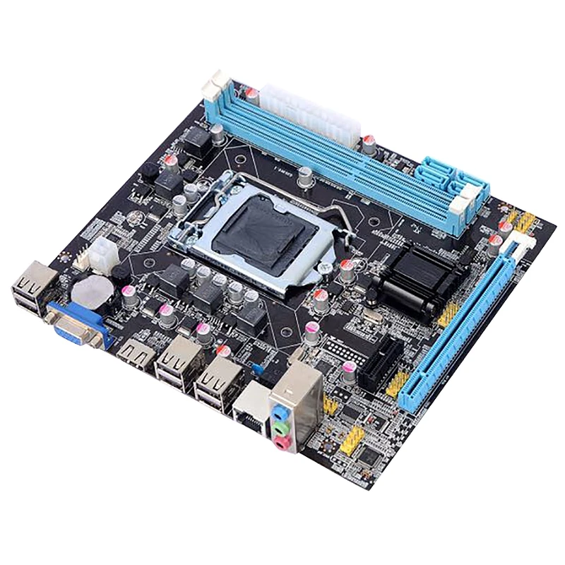 H61 настольный компьютер Материнская плата 1155 Pin CPU интерфейс обновления USB2.0 DDR3