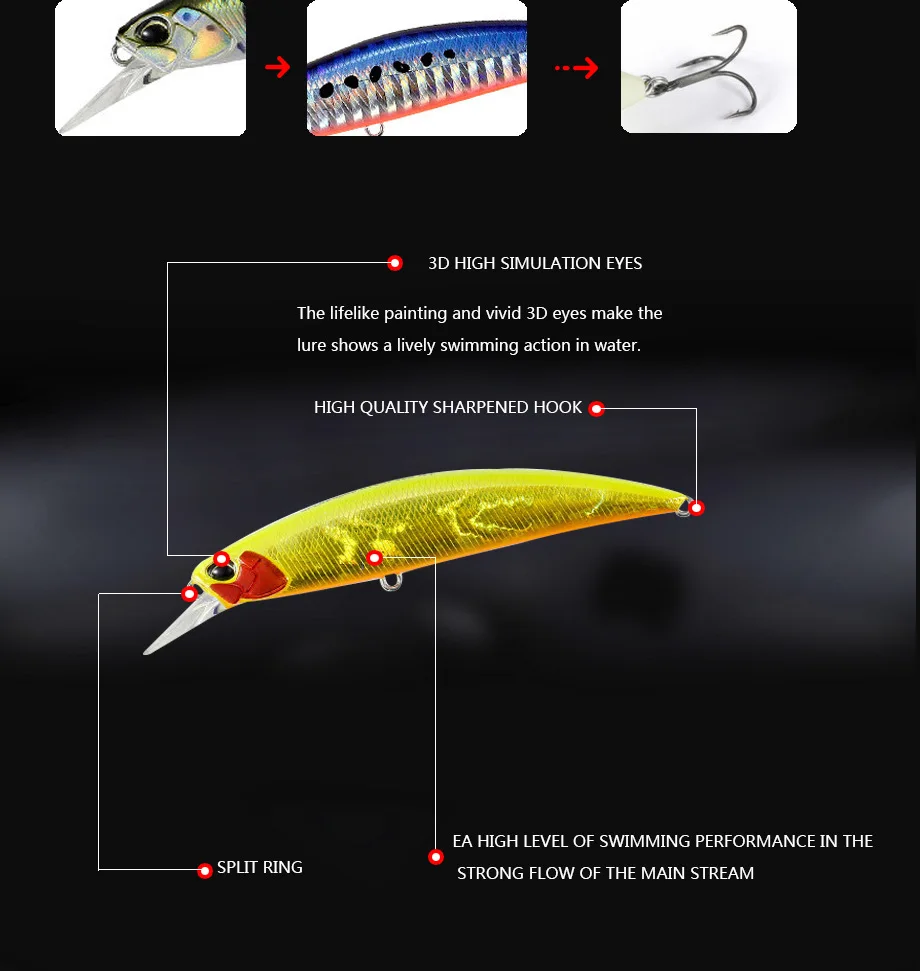 Bassland realis jerkbait гольян жесткая приманка для рыбалки тонущие приманки Пластиковые воблеры кренкбейт для рыбалки морской бас форель Щука