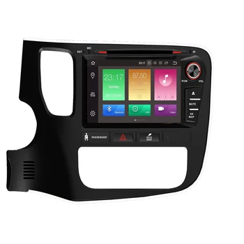 

2Din 8" Tape Recorder For Mitsubishi Outlander 2014-17 Android 10 Steering-Wheel octa Core Car GPS DVD Player Navigation System