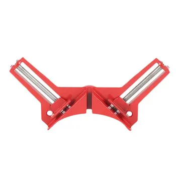 

New Reinforced 90 Degree Right Angle Clamp Zinc Aluminum Alloy DIY Glass Fish Tank Quick Fixing Clip Photo Frame Clip