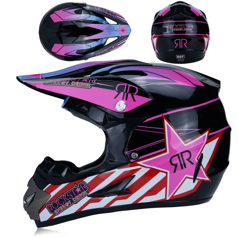 Внедорожный мото rcycle шлем Casco moto Полный лицевой мото крест руля Профессиональный мото rbike ATV Mt горные гонки Dirt Bike для мужчин - Цвет: NO8