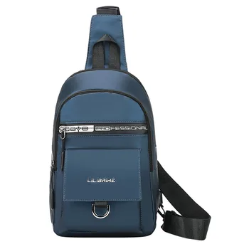 

Male Men Waist Bag Pack Casual Functional Messenger Bag Lightweight Waterproof Outdoor Running Zip Shoulder Bag Holiday Bag #LR3