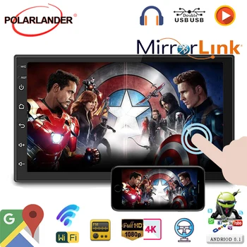 

Auto-radio Mirrorlink 2din 7" MP5 Player WIFI-Link App-Downloading Universal For Carplay+Iphone+Android GPS Nevigation Mutimedia