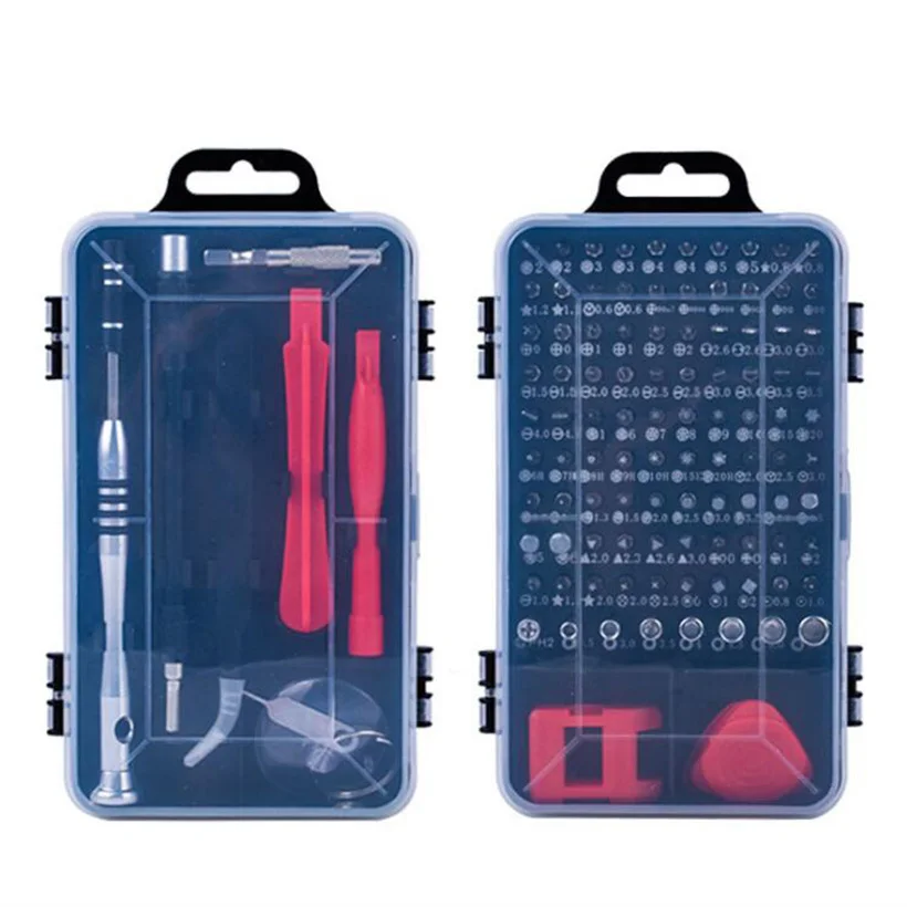

2019 Newest 108 in 1 Screwdriver Set Multi-function Computer PC Mobile Phone Digital Electronic Device Repair Hand Home Tool Bit