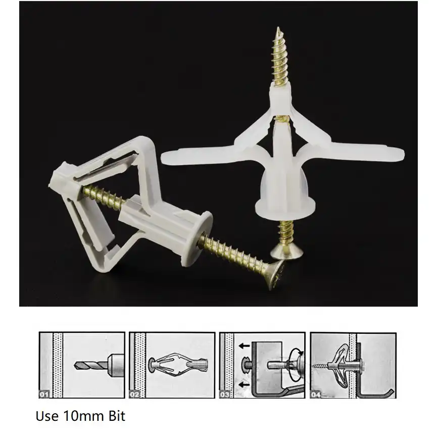 M4/M5/M6/M8 Hollow wall anchor molly bolts / metal cavity anchor