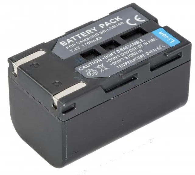 Аккумулятор SB-LSM160 для фотоаппарата Samsung SC-D263 VP-D353i VP-D563 SC-D351 VP-D354 VP-D651 SC-D353 VP-D354i VP-D653 |