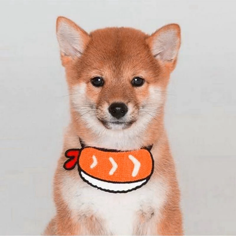 

2020 Pet Cat Dog Collar Adjustable Bandanas Bibs Scarf Collar Pet Neckerchief Scarf Saliva Towel For Small Medium Large DogsCM