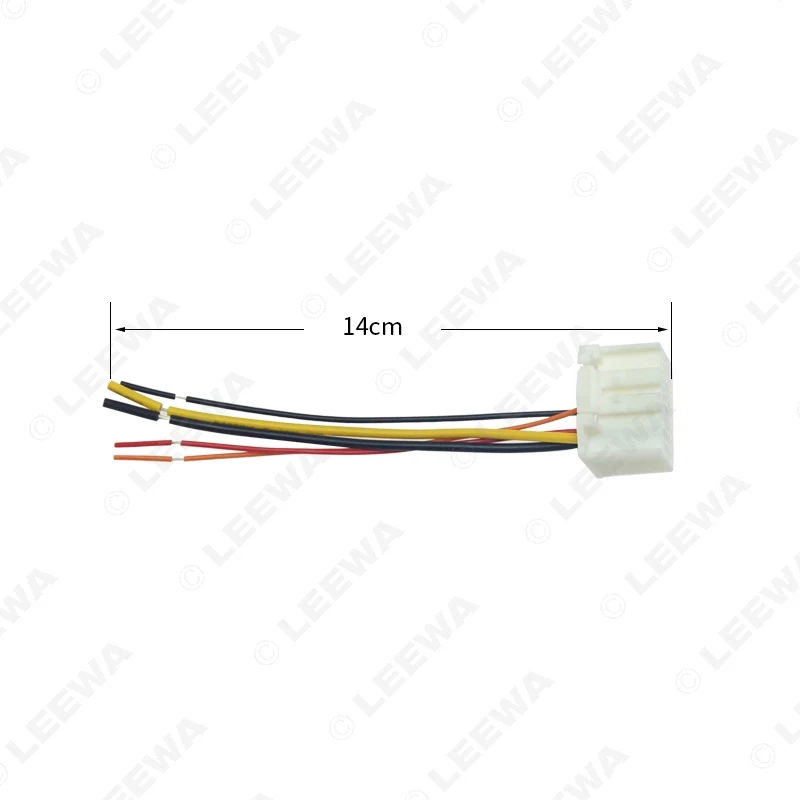 LEEWA стерео радио жгут проводов адаптер с AUX(3,5 мм)/USB разъем для KIA K2/K3/K4/Elantra/Mistra/Tucson# CA6231