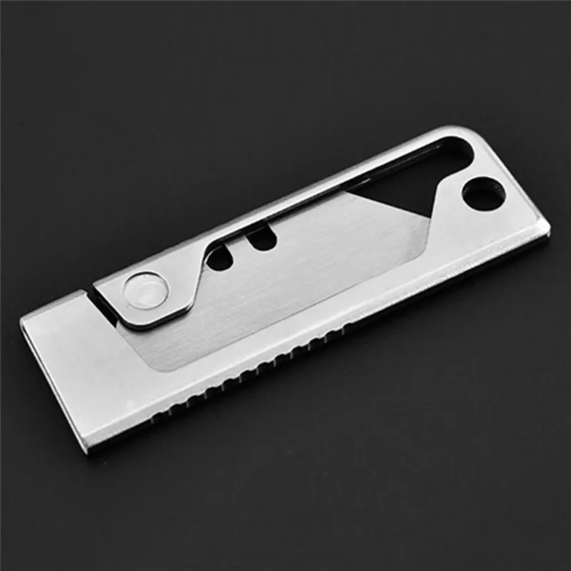 

Outdoor Manual EDC Folding Utility Knife Wallpaper Knife Multi-function Paper Cutter Courier Knife