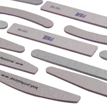 

5/10/15pcs Professional Nail File Sandpaper Strong Thick File Sanding File Polishing Files Nails Grinding Equipment Manicure