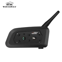 WINTUWAY V6 мульти переговорные 600 м Мотоциклетный Bluetooth Шлем Интерком Intercomunicador мото ммнес гарнитура для 6 райдеров WINTUWAY V6 мульти переговорные 600 м Мотоциклетный Bluetooth Шлем Интерком Intercomunicador мото ммнес гарнитура для 6 райдеров