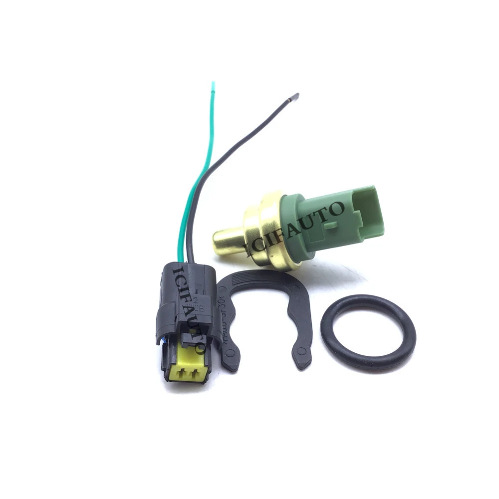Conector de interruptor del Sensor de temperatura del agua del refrigerante para FORD, C MAX, FIESTA, FUSION, MONDEO, LANCIA, 1342631, 2S6Q 12A648 AA|Sensor de temperatura| - AliExpress