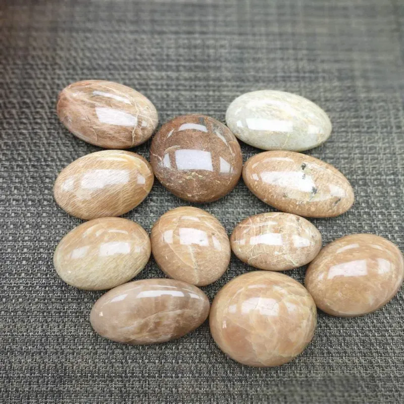 Viajero Peaje Punto de referencia Moonstone Palm Stones | Moonstone Crystal | Peach Moonstone | Palm Gemstone  | Home Decor - Stones - Aliexpress