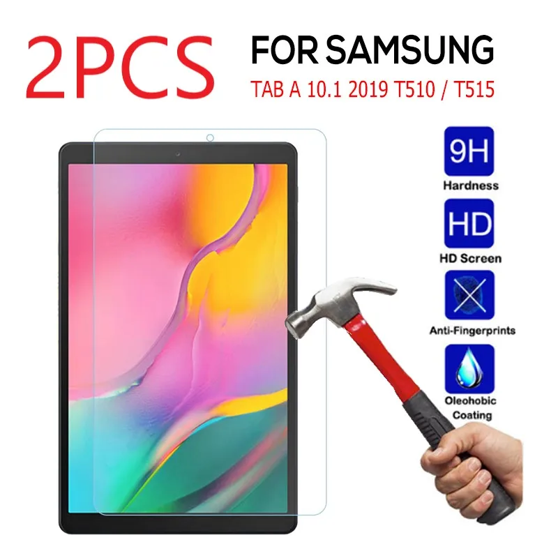 2 шт. для Samsung Galaxy Tab A 10 1 2019 T510 T515 закаленное стекло защита экрана планшета пленка