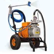 Безвоздушная высокого давления для краски распылитель 220 в 3000 Вт 8л/мин с 2 краскопультами Электрический безвоздушный Краскораспылитель 3000н/с распылитель