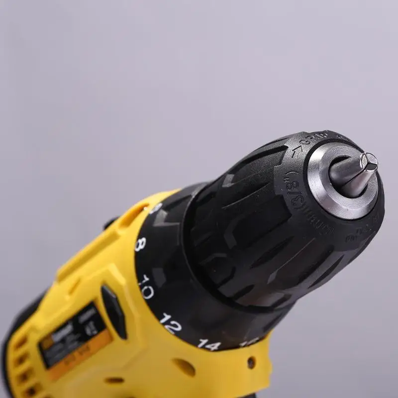 12V 18V Cordless Electric Screwdriver Rechargeable Electric Drill Lithium Battery Cordless Drill Power Tools