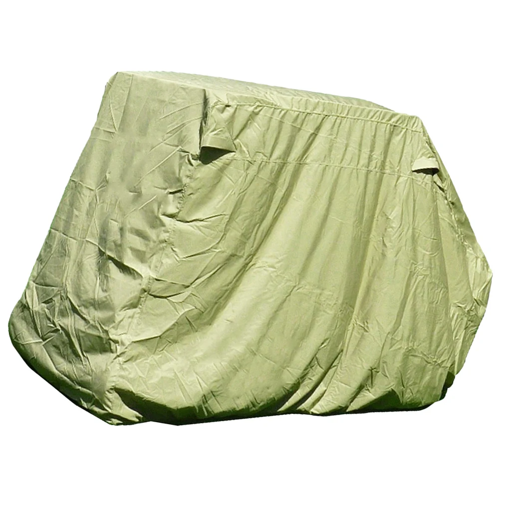 Waterproof Golf Cart Cover, Golf Cart Easy-On Cover For 4/2 Passenger Golf Carts Club Car