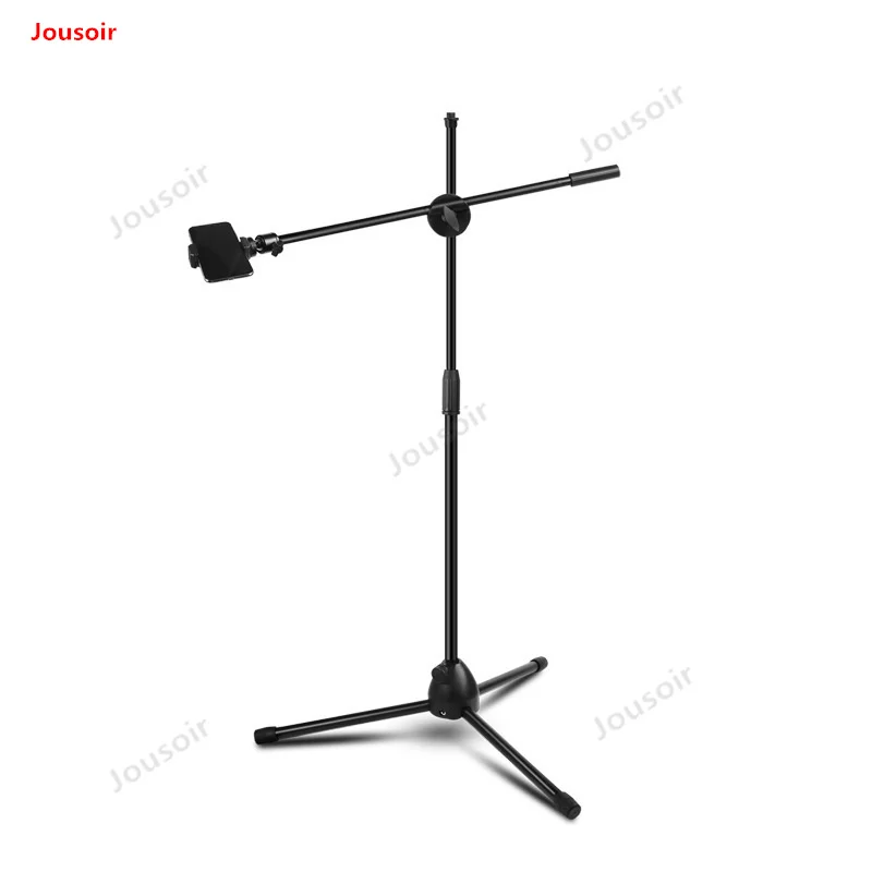 LED Fill Light Ring Lamp+Adjustable Phone Photography Shooting Bracket Stand+Boom Arm Photo Video Studio Kits CD50 T03